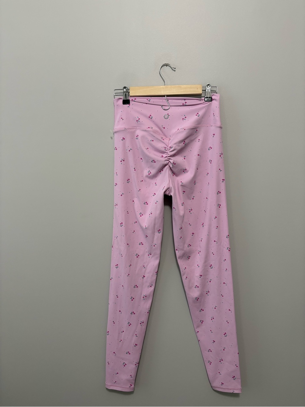 Astoria Activewear LUXE BLOSSOM Full Length Leggings Pink Cherry Blossom - Picture 4 of 7